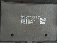 2014-2018 Cadillac Ats Master Power Window Switch Replacement Driver Side Left P/N:321676 92259977 Fits OEM Used Auto Parts - Oemusedautoparts1.com