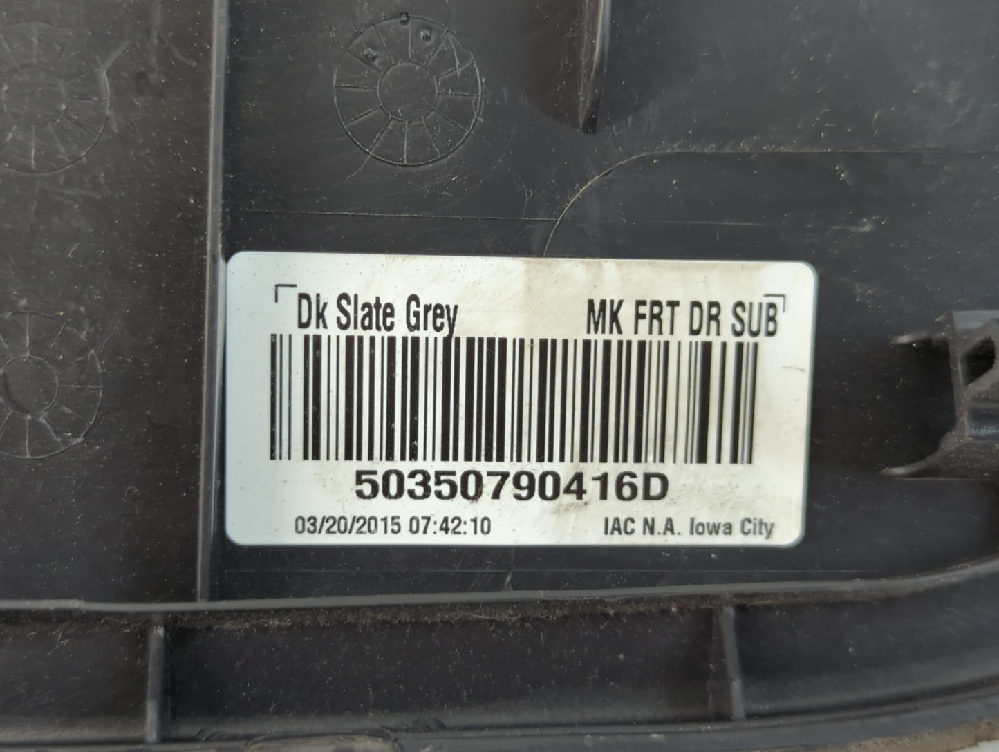 2011-2017 Jeep Patriot Master Power Window Switch Replacement Driver Side Left P/N:50350790416D Fits OEM Used Auto Parts - Oemusedautoparts1.com