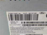 2017-2018 Ford F-150 Radio AM FM Cd Player Receiver Replacement P/N:HL3T-19C107-BC Fits Fits 2017 2018 OEM Used Auto Parts - Oemusedautoparts1.com