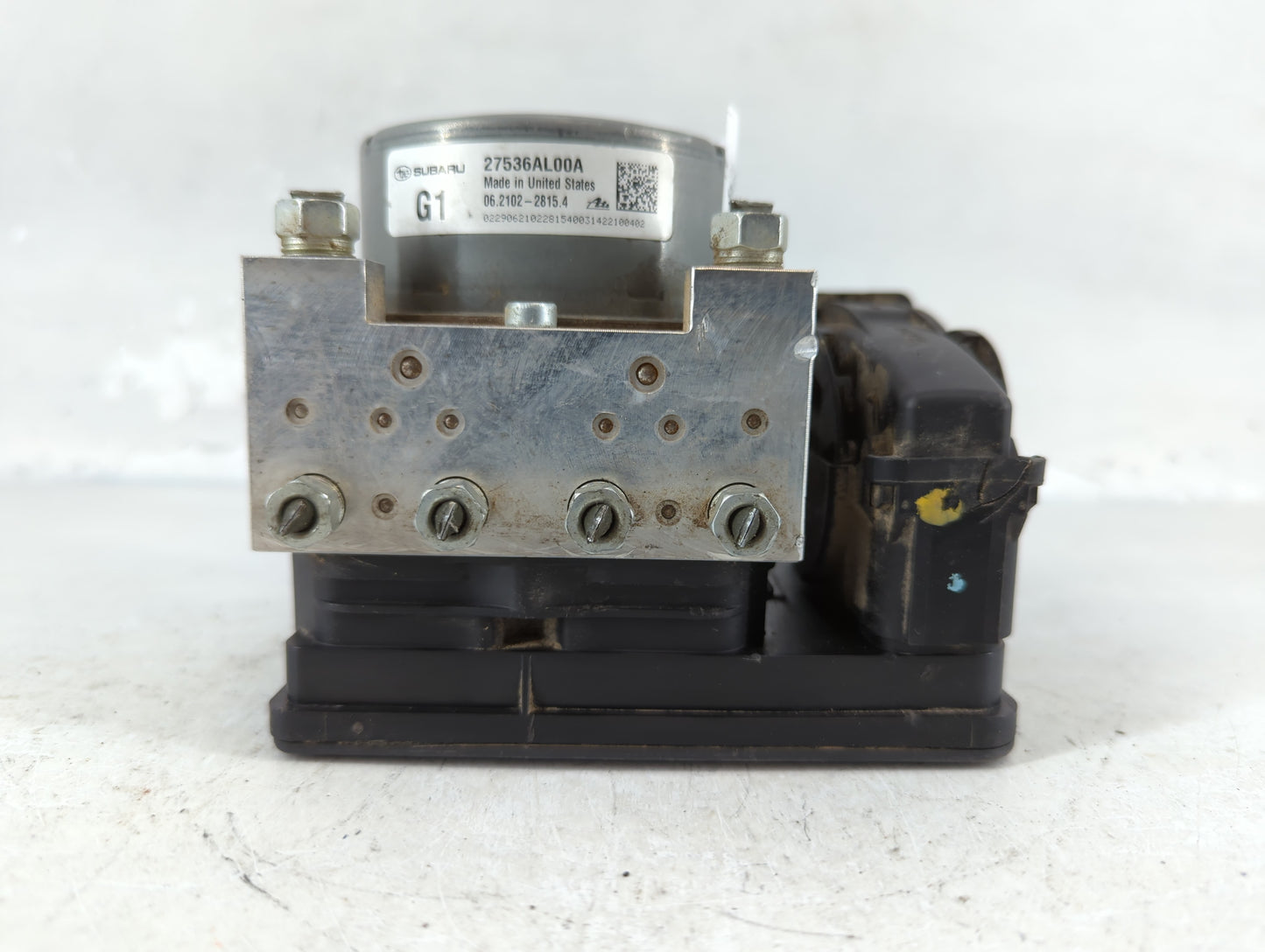 2015 Subaru Legacy ABS Pump Control Module Replacement P/N:27536AL00A Fits OEM Used Auto Parts - Oemusedautoparts1.com