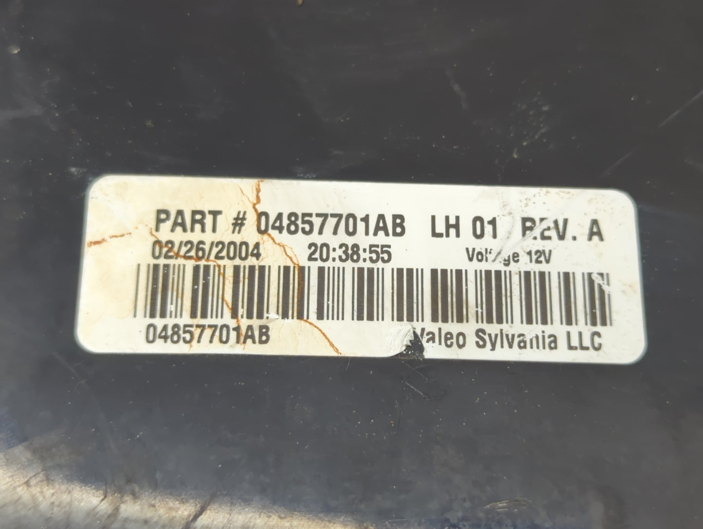 2001-2007 Dodge Caravan Driver Left Oem Head Light Headlight Lamp - Oemusedautoparts1.com