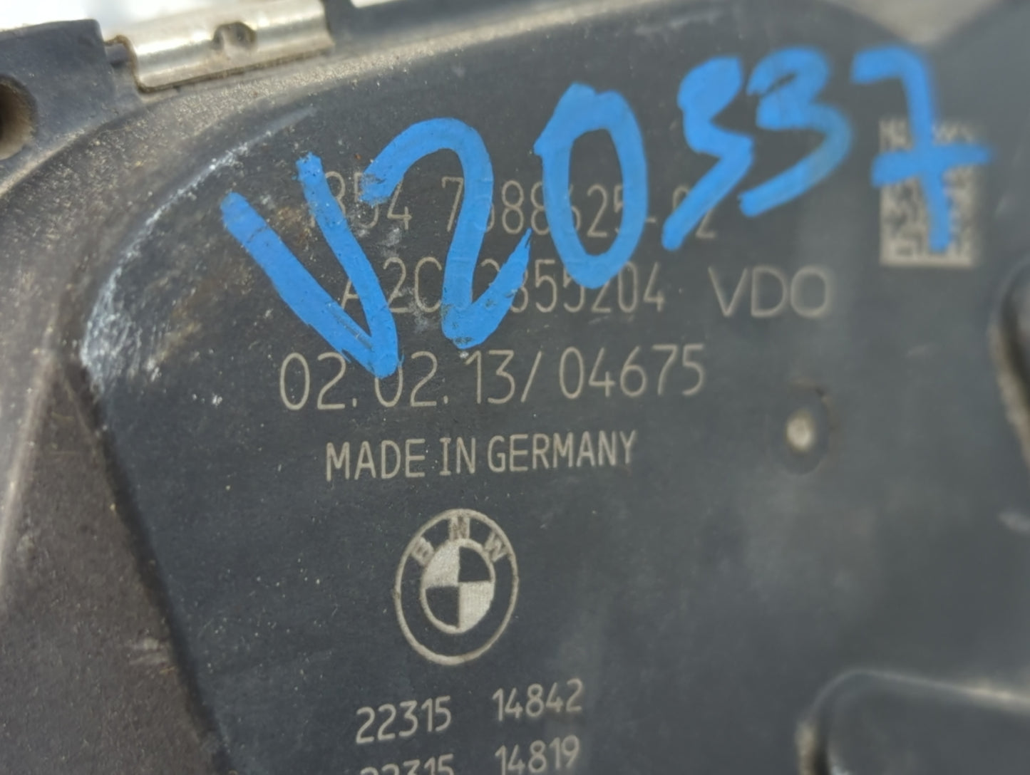 2012-2016 Bmw 328i Throttle Body Fits Fits 2012 2013 2014 2015 2016 2017 2018 OEM Used Auto Parts - Oemusedautoparts1.com