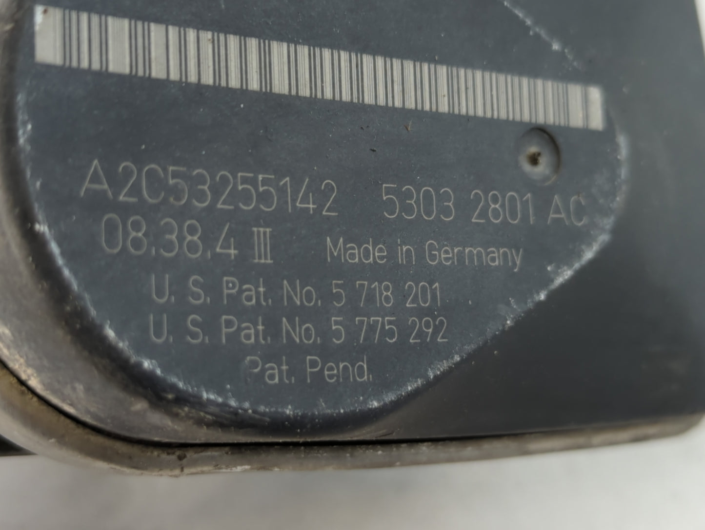 2009 Dodge Dodge 1500 Pickup Throttle Body P/N:A2C533255142 Fits Fits 2005 2006 2007 2008 2010 2011 2012 OEM Used Auto Parts - Oemusedautoparts1.com