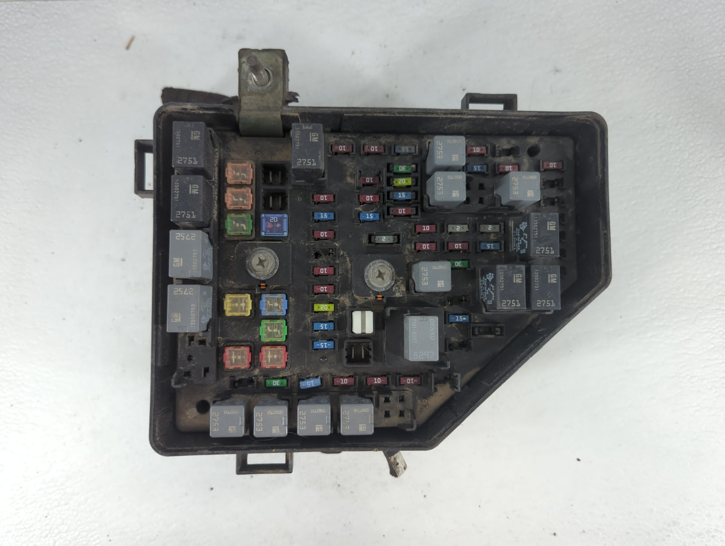 2008-2009 Cadillac Cts Fusebox Fuse Box Panel Relay Module P/N:25892798 Fits Fits 2008 2009 OEM Used Auto Parts - Oemusedautoparts1.com