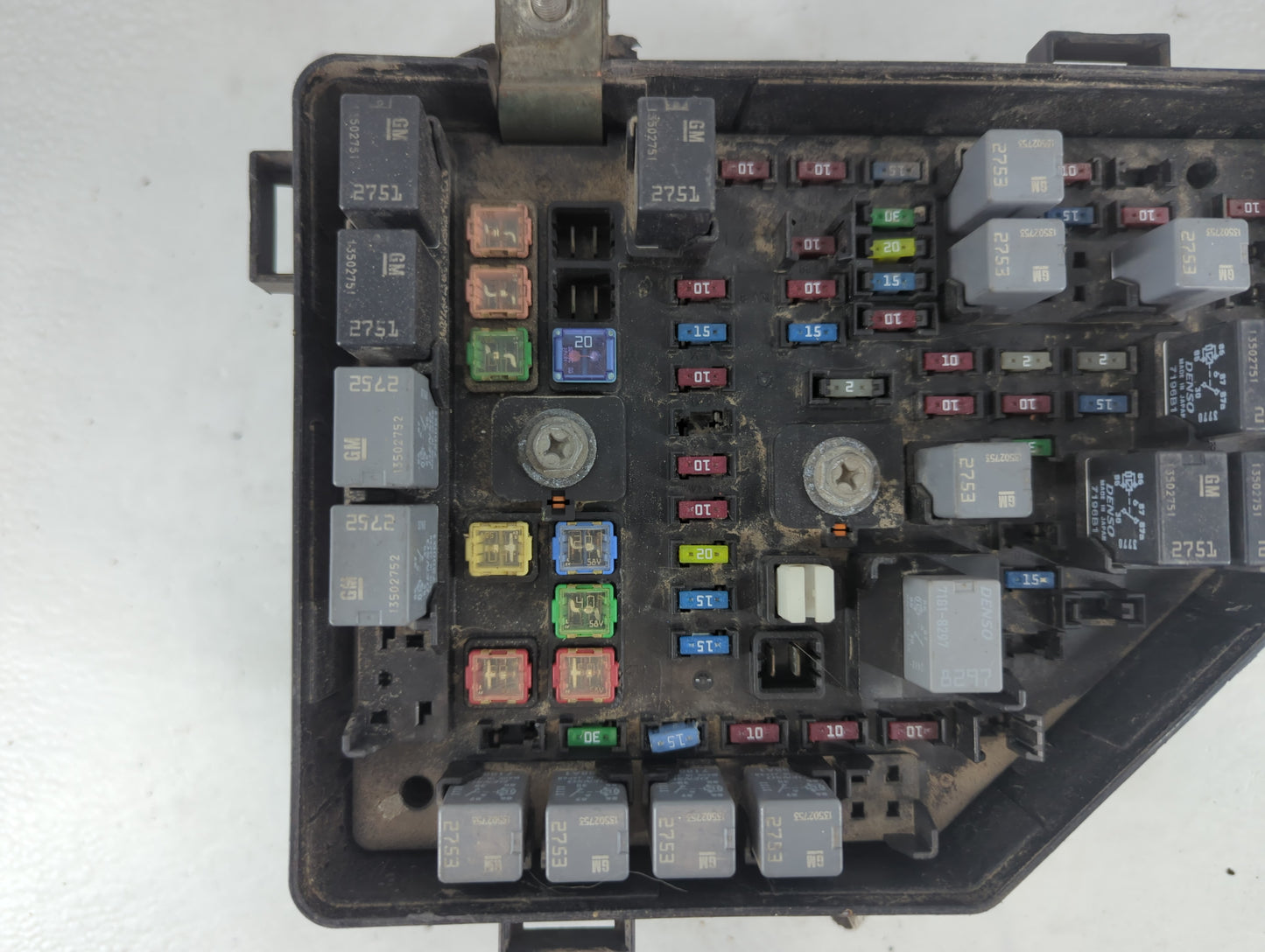 2008-2009 Cadillac Cts Fusebox Fuse Box Panel Relay Module P/N:25892798 Fits Fits 2008 2009 OEM Used Auto Parts - Oemusedautoparts1.com