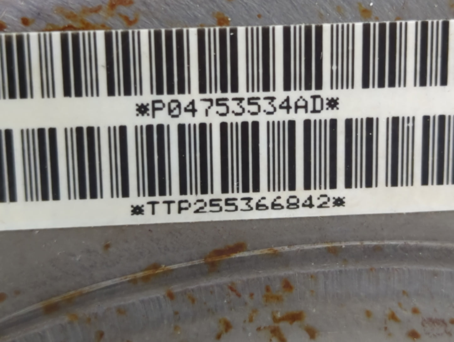 2014 Dodge Journey Torque Converter Automatic Transmission OEM P/N:P04753534AD Fits OEM Used Auto Parts