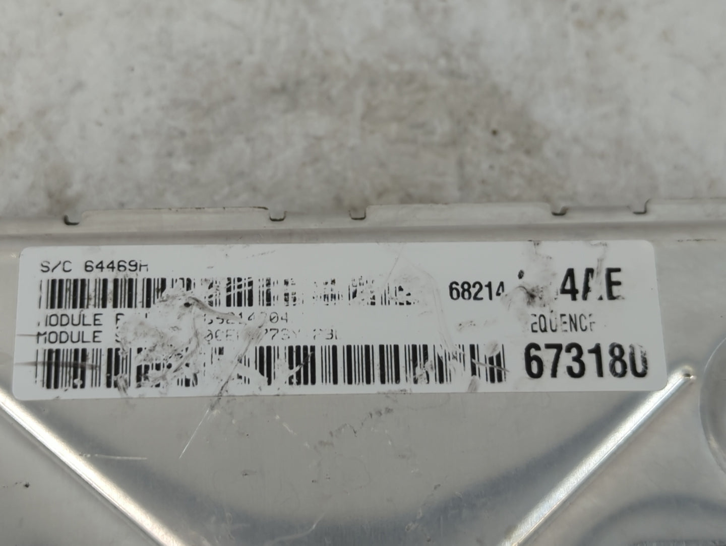 2014 Dodge Charger PCM Engine Control Computer ECU ECM PCU OEM P/N:P05150787AG Fits OEM Used Auto Parts - Oemusedautoparts1.com