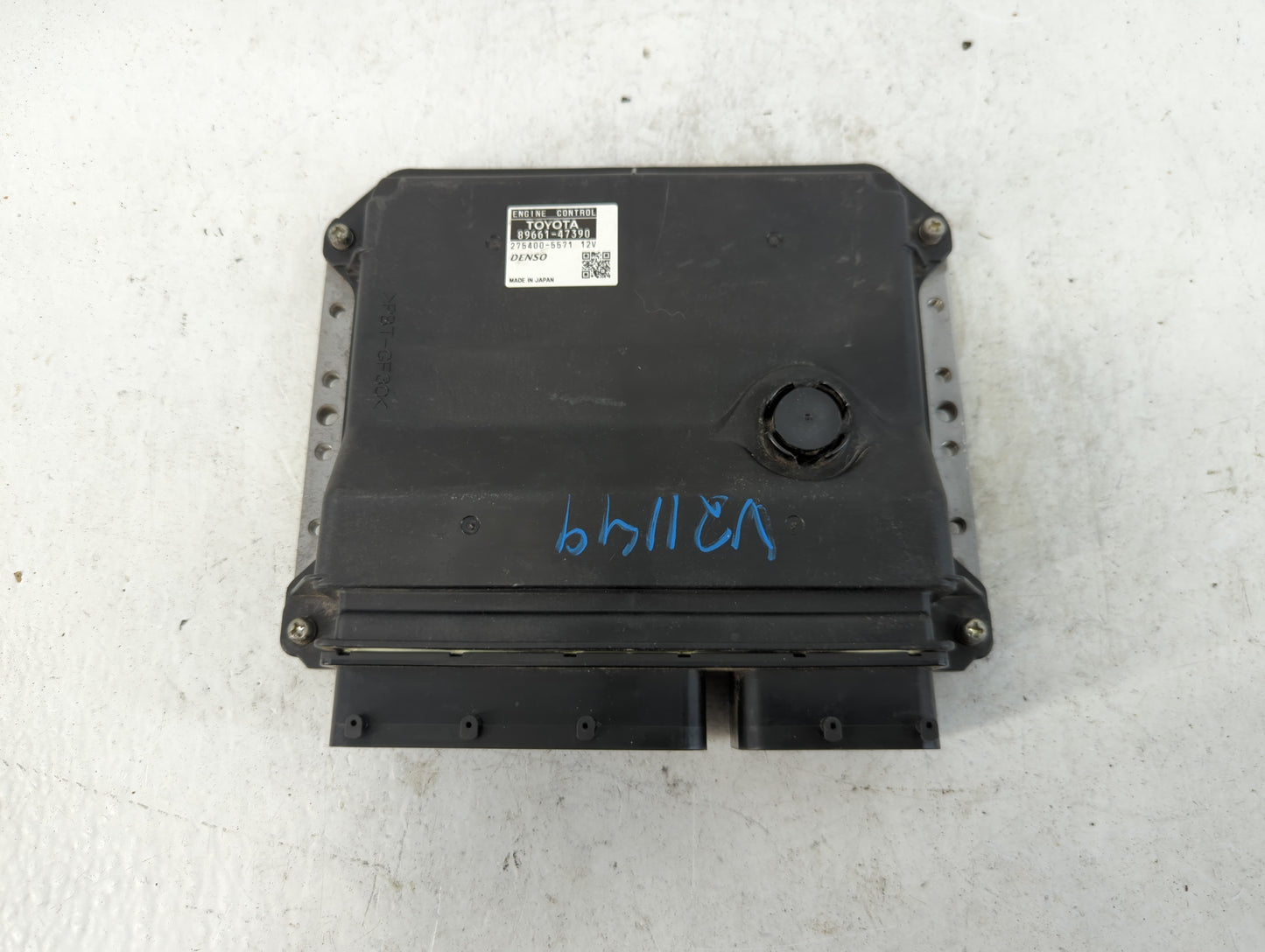 2011 Toyota Prius PCM Engine Control Computer ECU ECM PCU OEM P/N:275400-5571 89661-47390 Fits OEM Used Auto Parts - Oemusedautoparts1.com