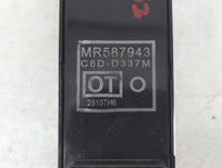 2007-2011 Mitsubishi Endeavor Master Power Window Switch Replacement Driver Side Left P/N:MR587943 Fits OEM Used Auto Parts - Oemusedautoparts1.com