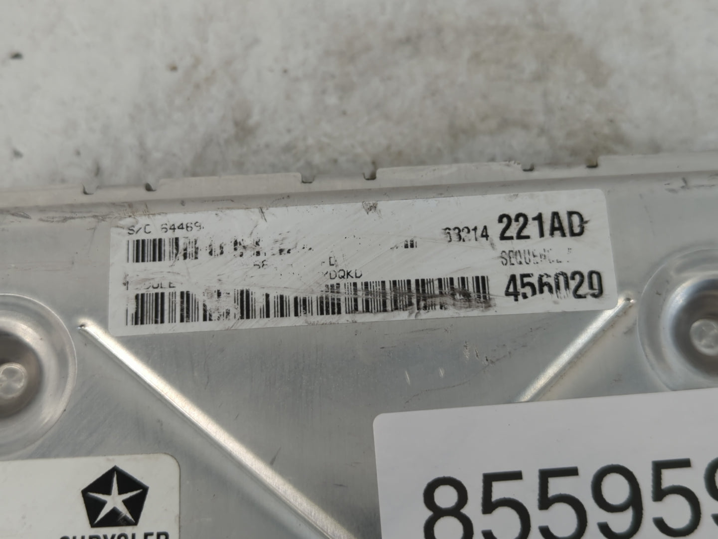 2006 Honda Odyssey PCM Engine Control Computer ECU ECM PCU OEM P/N:P05150787AC Fits OEM Used Auto Parts - Oemusedautoparts1.com