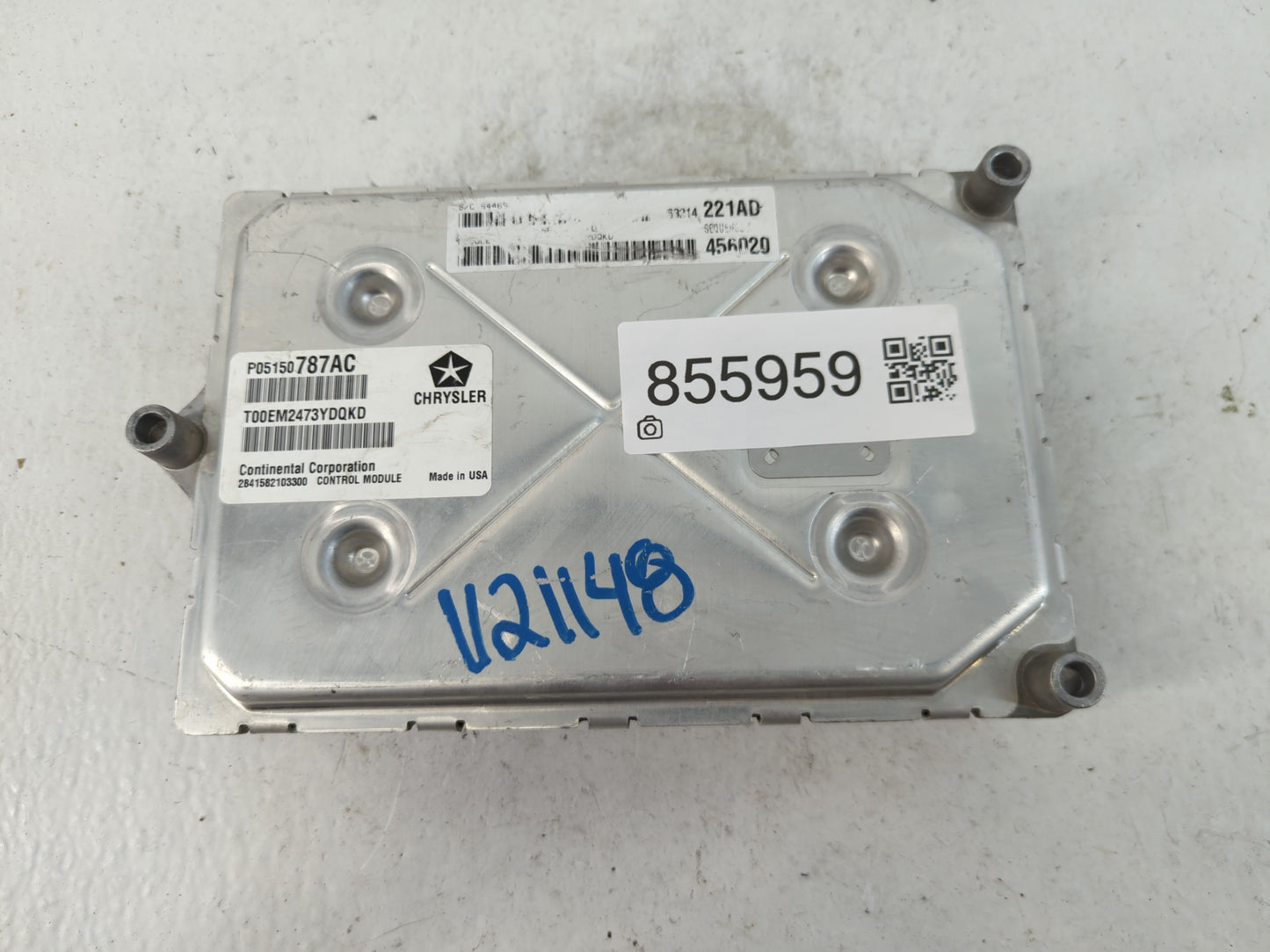 2006 Honda Odyssey PCM Engine Control Computer ECU ECM PCU OEM P/N:P05150787AC Fits OEM Used Auto Parts - Oemusedautoparts1.com