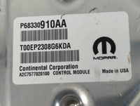 2018-2019 Chrysler Pacifica PCM Engine Control Computer ECU ECM PCU OEM P/N:P68330910AA Fits Fits 2018 2019 2020 OEM Used Auto Parts - Oemusedautoparts1.com