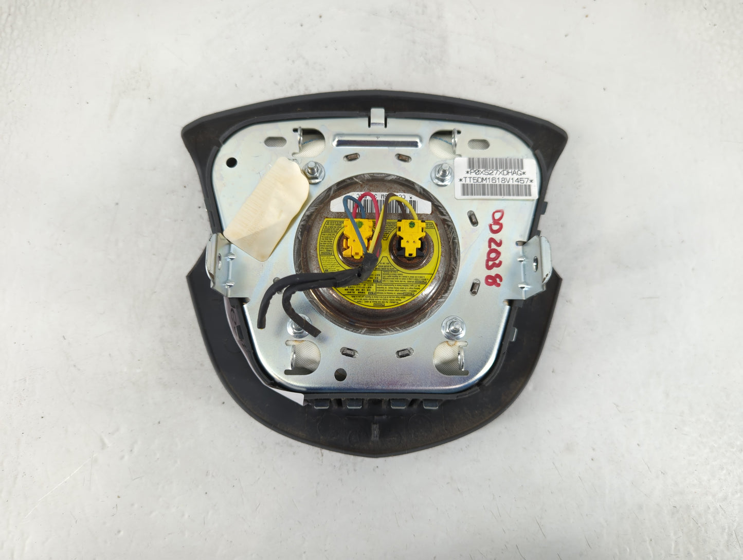2007-2009 Chrysler Sebring Air Bag Driver Left Steering Wheel Mounted Fits Fits 2007 2008 2009 OEM Used Auto Parts - Oemusedautoparts1.com