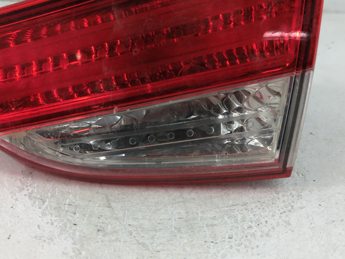 2011-2013 Hyundai Elantra Tail Light Assembly Driver Left OEM P/N:92404-3Y Fits Fits 2011 2012 2013 OEM Used Auto Parts - Oemusedautoparts1.com