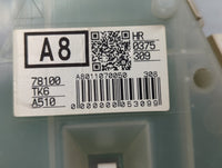 2002-2003 Mercedes-Benz Ml320 Instrument Cluster Speedometer Gauges P/N:78100 TK6 A510 Fits Fits 2002 2003 2004 2005 OEM Used Auto Parts - Oemusedautoparts1.com