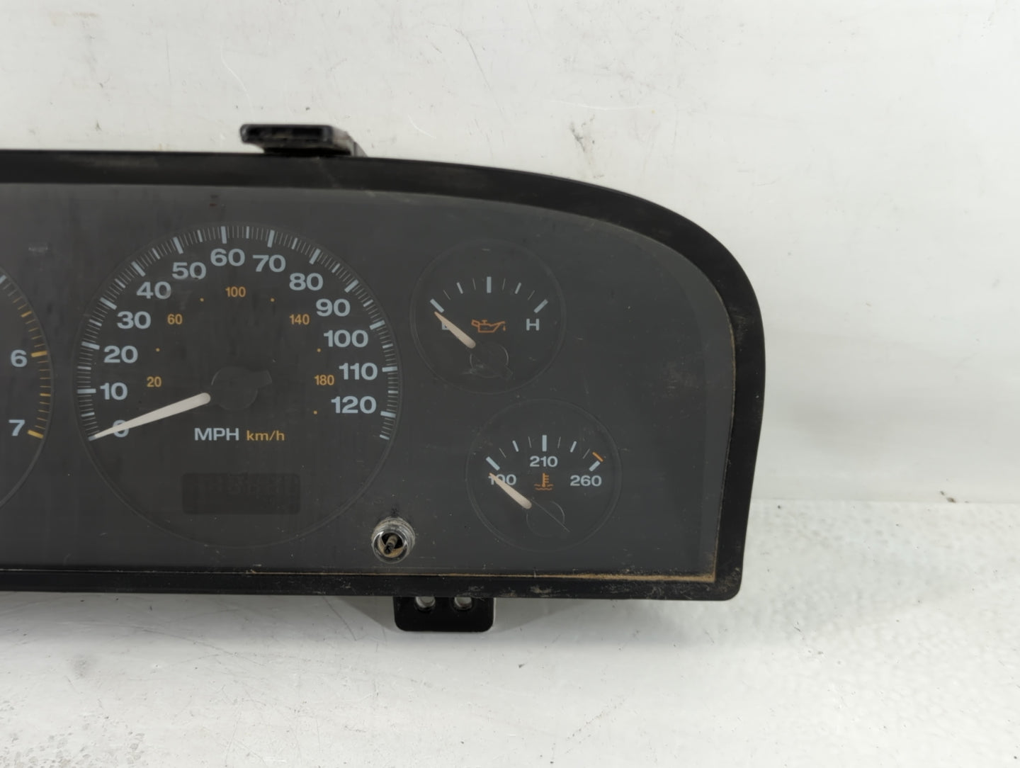 2002-2004 Jeep Grand Cherokee Instrument Cluster Speedometer Gauges P/N:56050802AE Fits Fits 2002 2003 2004 OEM Used Auto Parts - Oemusedautoparts1.com