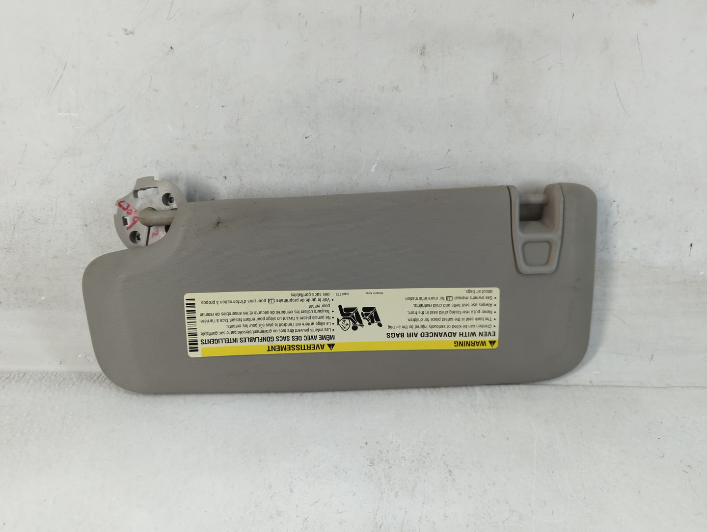 2011-2016 Chevrolet Cruze Sun Visor Shade Replacement Passenger Right Mirror Fits Fits 2011 2012 2013 2014 2015 2016 OEM Used Auto Parts - Oemusedautoparts1.com