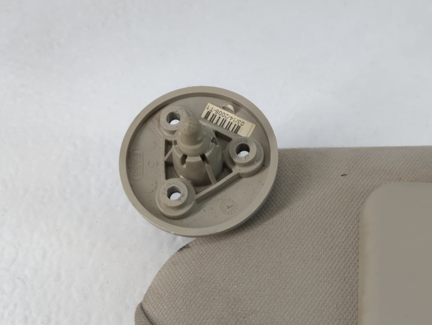 2005-2010 Chevrolet Cobalt Sun Visor Shade Replacement Driver Left Mirror Fits Fits 2005 2006 2007 2008 2009 2010 OEM Used Auto Parts - Oemusedautoparts1.com