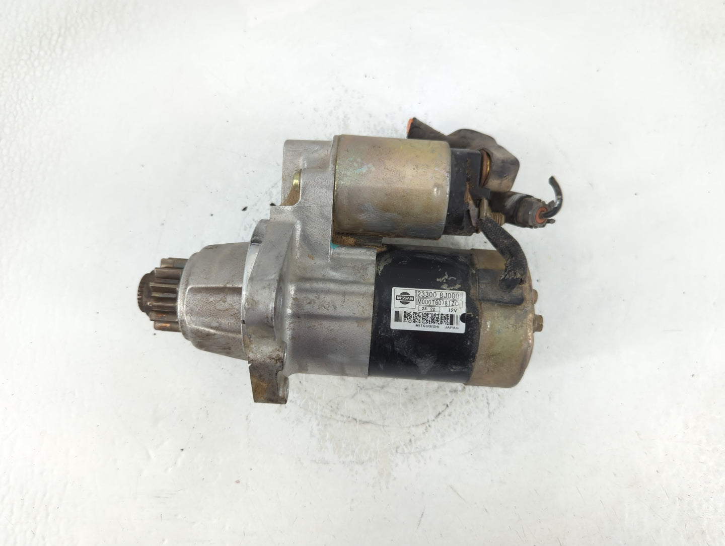 2002-2006 Nissan Altima Car Starter Motor Solenoid OEM P/N:23300 8J000 Fits Fits 2002 2003 2004 2005 2006 OEM Used Auto Parts - Oemusedautoparts1.com