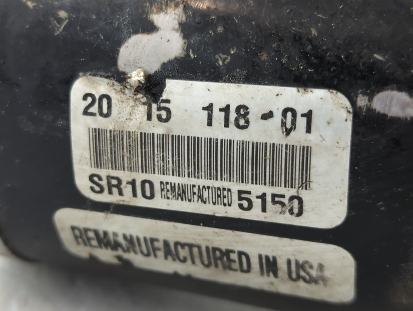 2015 Mazda Cx-9 Car Starter Motor Solenoid OEM P/N:20 15 118 01 Fits OEM Used Auto Parts - Oemusedautoparts1.com