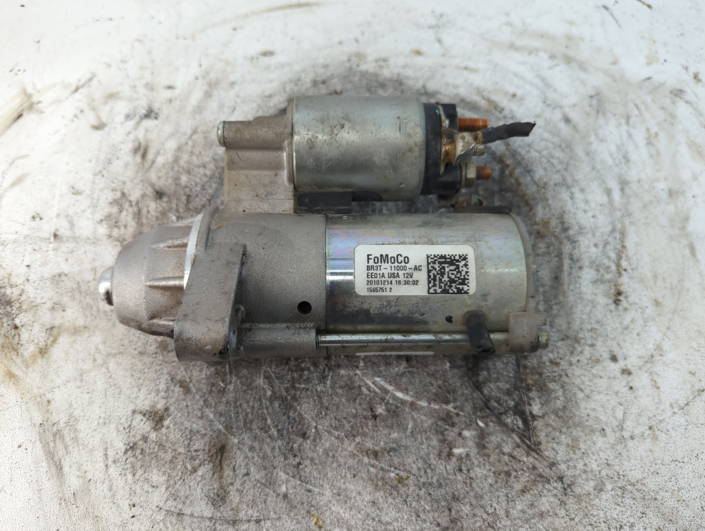 2011-2014 Ford F-150 Car Starter Motor Solenoid OEM P/N:BR3T-11000-AC Fits Fits 2011 2012 2013 2014 2015 OEM Used Auto Parts