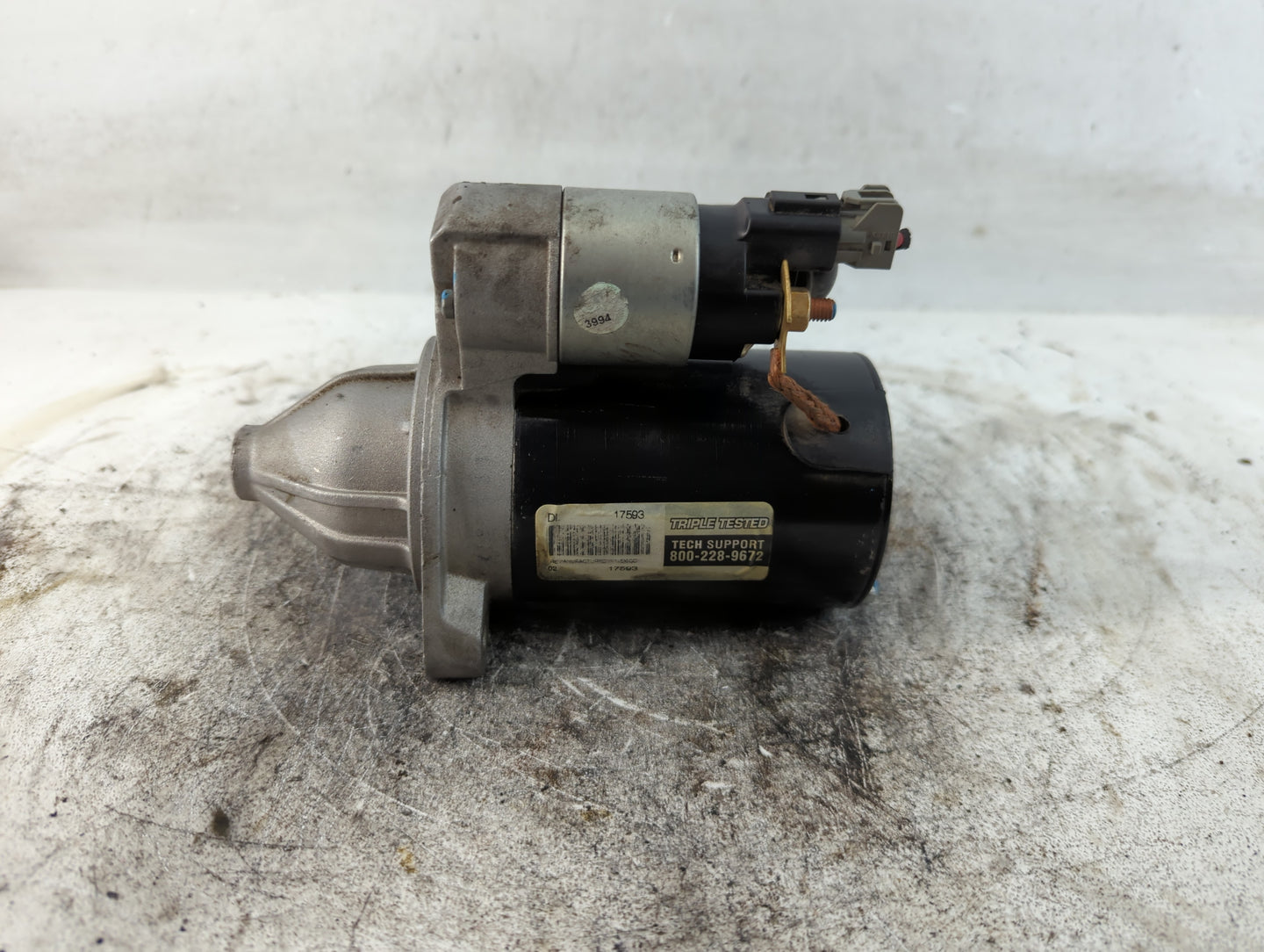 2012 Hyundai Accent Car Starter Motor Solenoid OEM P/N:800-228-9672 Fits Fits 2010 2011 OEM Used Auto Parts - Oemusedautoparts1.com