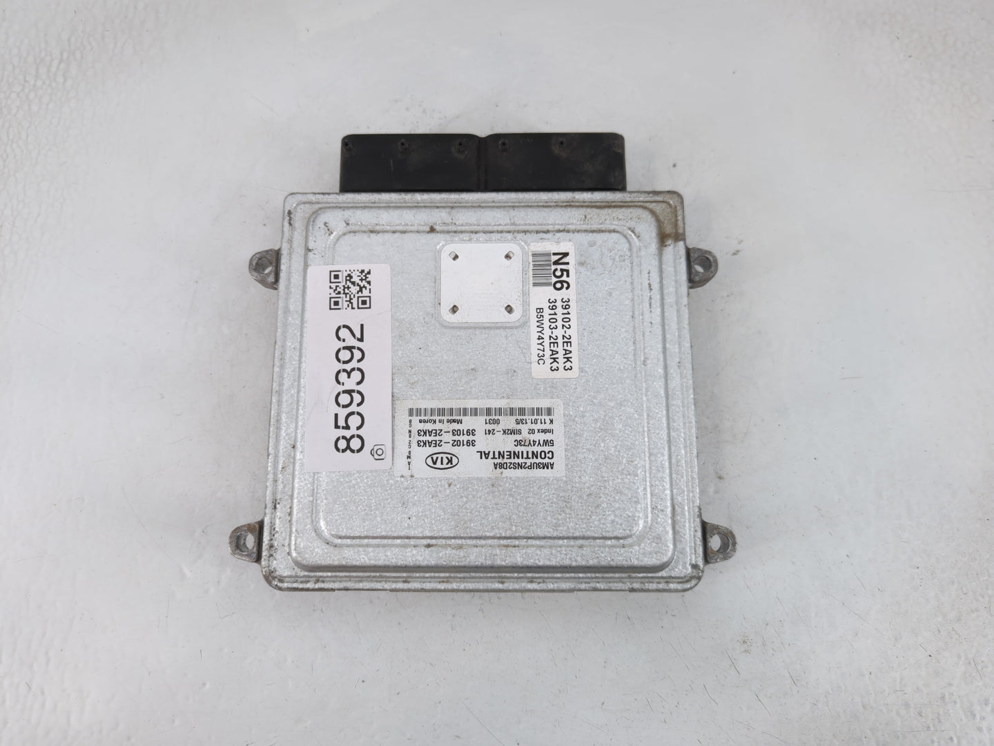 2012-2013 Kia Soul PCM Engine Control Computer ECU ECM PCU OEM P/N:39103-2EAK3 39102-2EAK3 Fits Fits 2012 2013 OEM Used Auto Parts - Oemusedautoparts1.com
