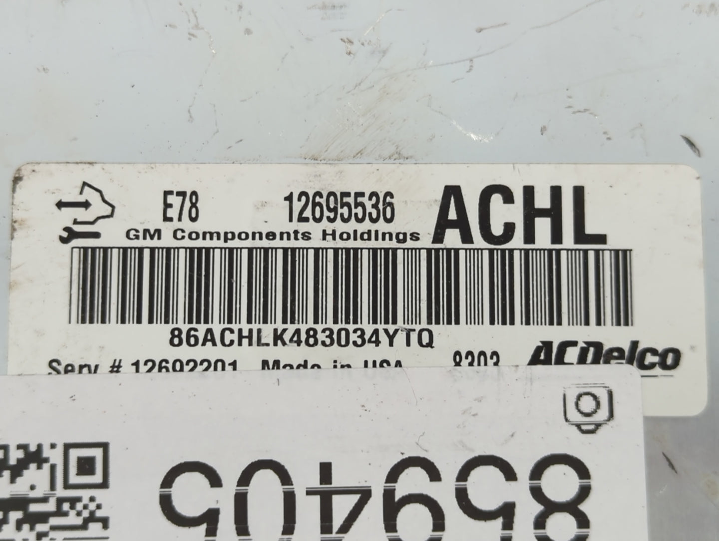2017-2021 Buick Encore PCM Engine Control Computer ECU ECM PCU OEM P/N:12695536 Fits Fits 2017 2018 2019 2020 2021 OEM Used Auto Parts - Oemusedautoparts1.com