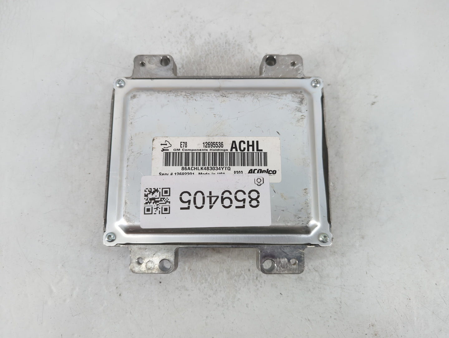 2017-2021 Buick Encore PCM Engine Control Computer ECU ECM PCU OEM P/N:12695536 Fits Fits 2017 2018 2019 2020 2021 OEM Used Auto Parts - Oemusedautoparts1.com