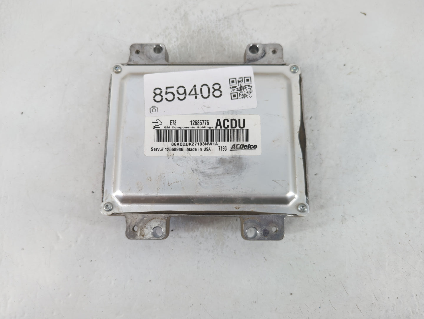 2018 Ford Escape PCM Engine Control Computer ECU ECM PCU OEM P/N:12685776 12668986 Fits OEM Used Auto Parts - Oemusedautoparts1.com