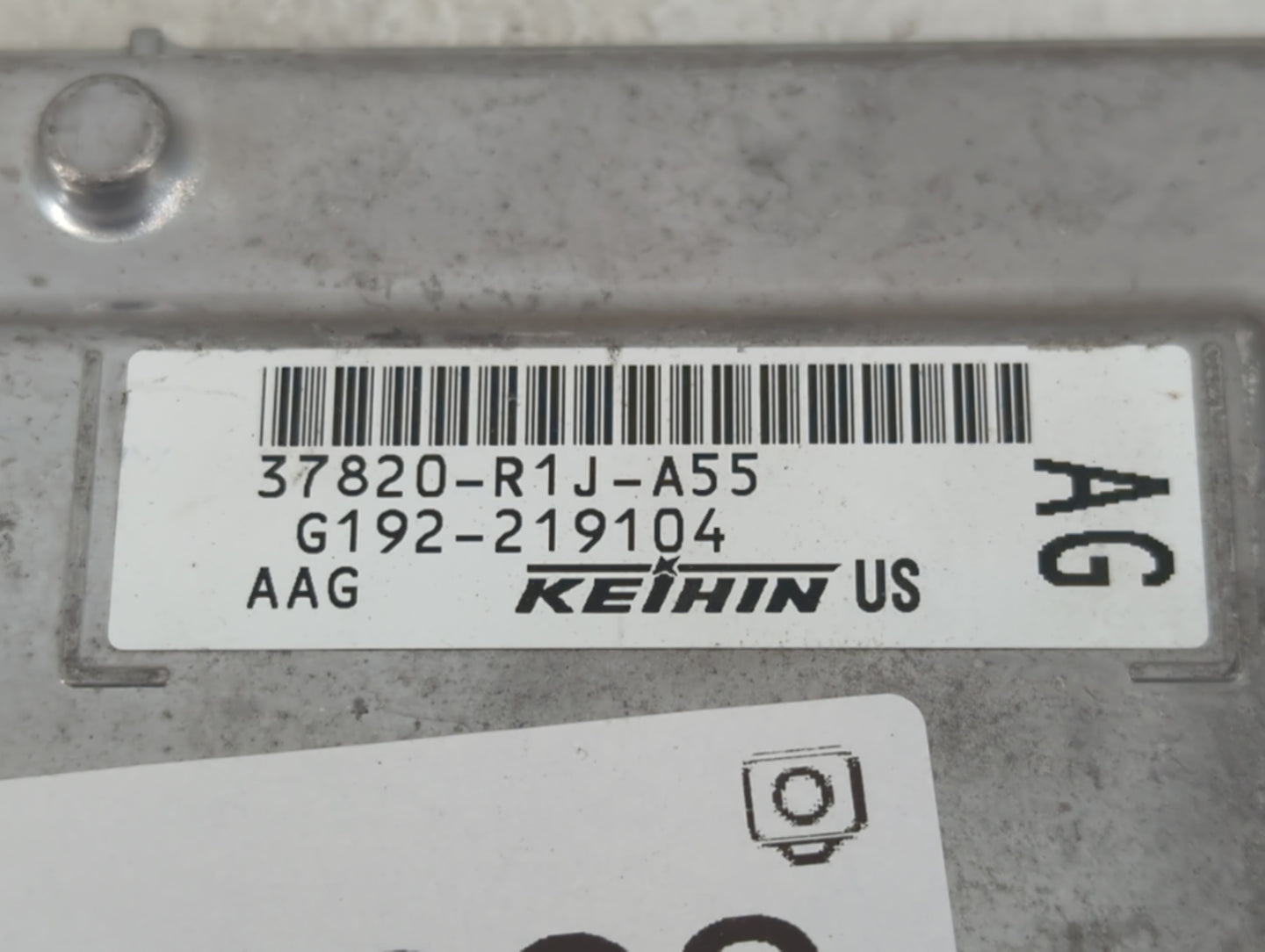2014-2015 Honda Civic PCM Engine Control Computer ECU ECM PCU OEM P/N:G192-219104 37820-R1J-A55 Fits Fits 2014 2015 OEM Used Auto Parts - Oemusedautoparts1.com