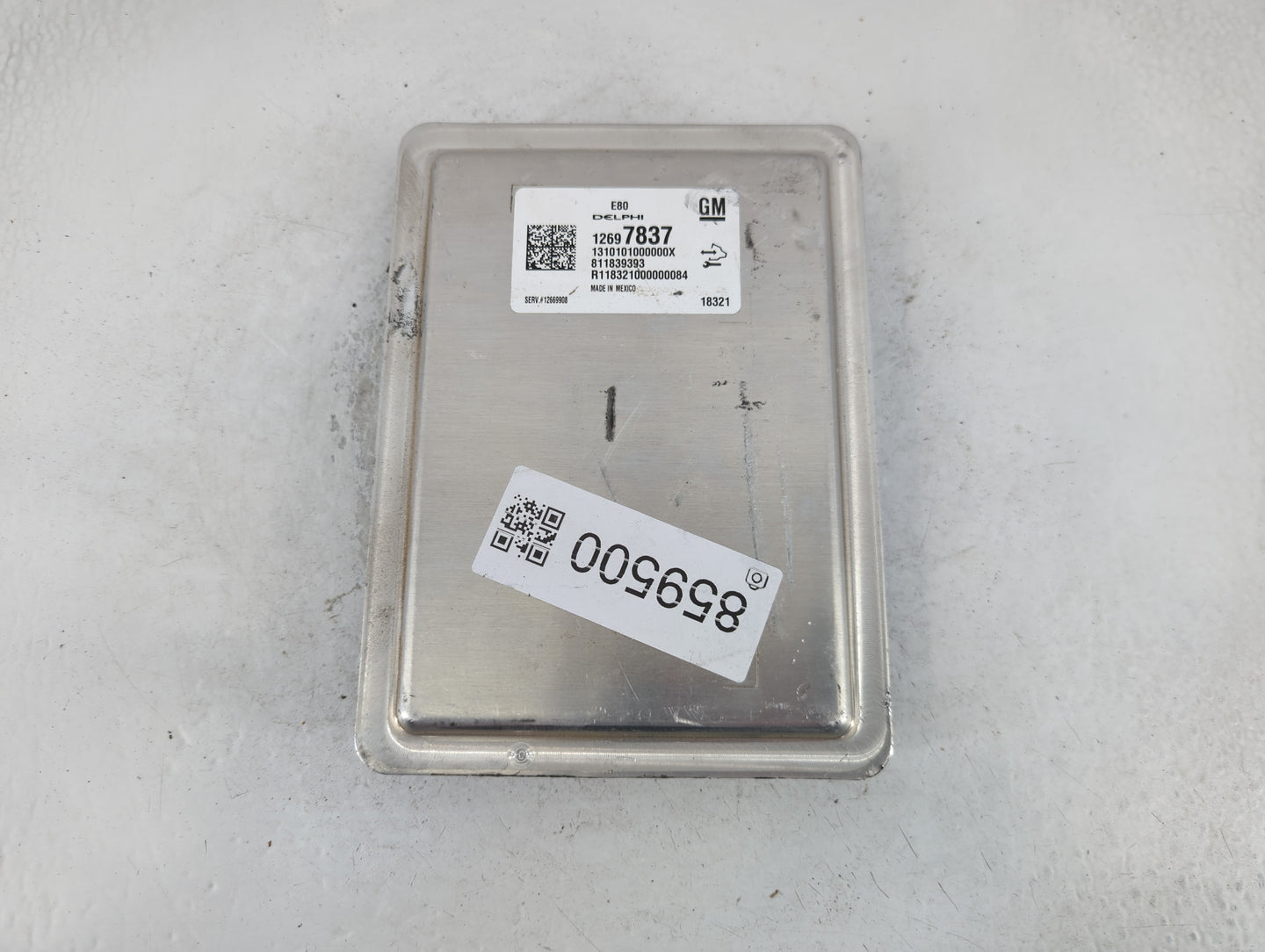 2018-2020 Chevrolet Equinox PCM Engine Control Computer ECU ECM PCU OEM P/N:12697837 Fits Fits 2017 2018 2019 2020 2021 2022 OEM Used Auto Parts - Oemusedautoparts1.com