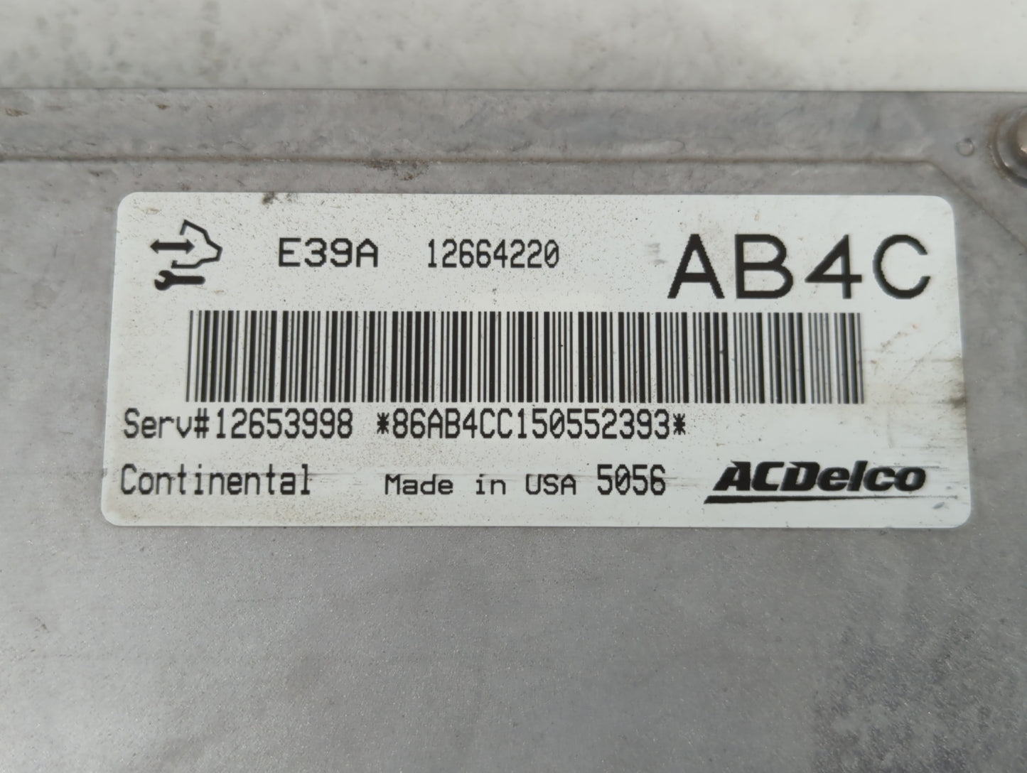 2013-2016 Chevrolet Malibu PCM Engine Control Computer ECU ECM PCU OEM P/N:12664220 12653998 Fits Fits 2013 2014 2015 2016 OEM Used Auto Parts - Oemusedautoparts1.com