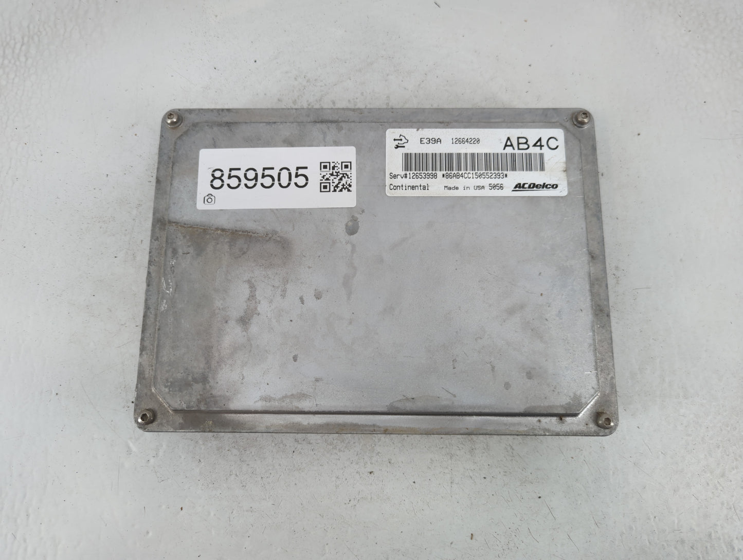 2013-2016 Chevrolet Malibu PCM Engine Control Computer ECU ECM PCU OEM P/N:12664220 12653998 Fits Fits 2013 2014 2015 2016 OEM Used Auto Parts - Oemusedautoparts1.com