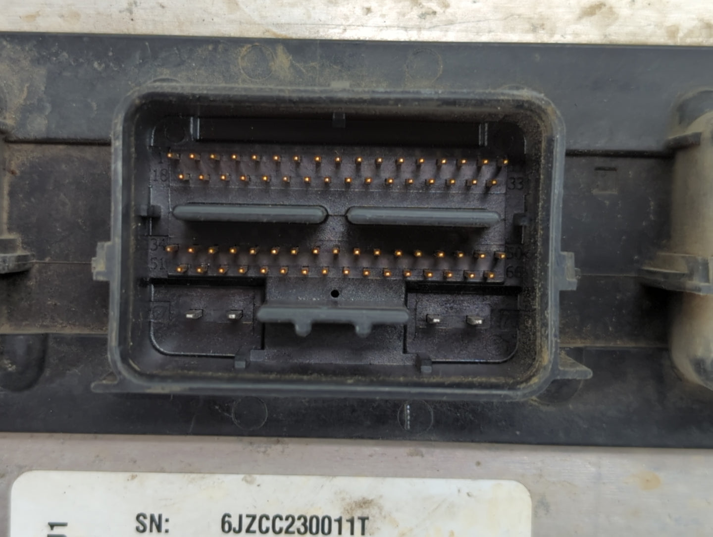 2009 Mercury Milan PCM Engine Control Computer ECU ECM PCU OEM P/N:9E5Z-12A650-HB Fits OEM Used Auto Parts - Oemusedautoparts1.com