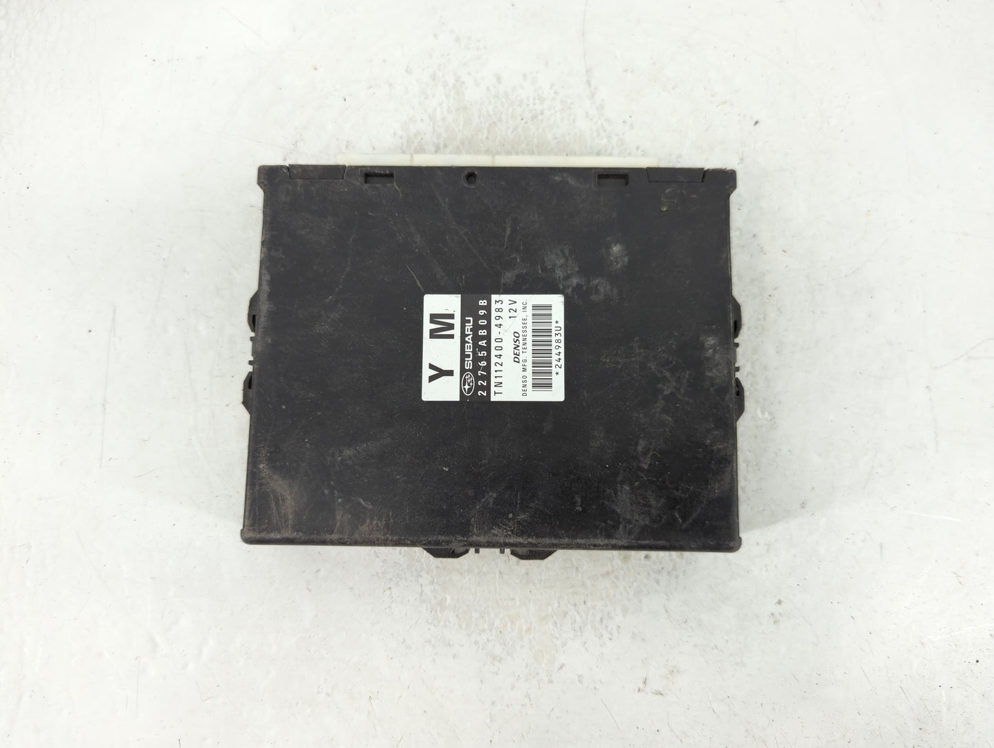 2011 Subaru Legacy PCM Engine Control Computer ECU ECM PCU OEM P/N:TN112400-4983 22765AB09B Fits OEM Used Auto Parts - Oemusedautoparts1.com