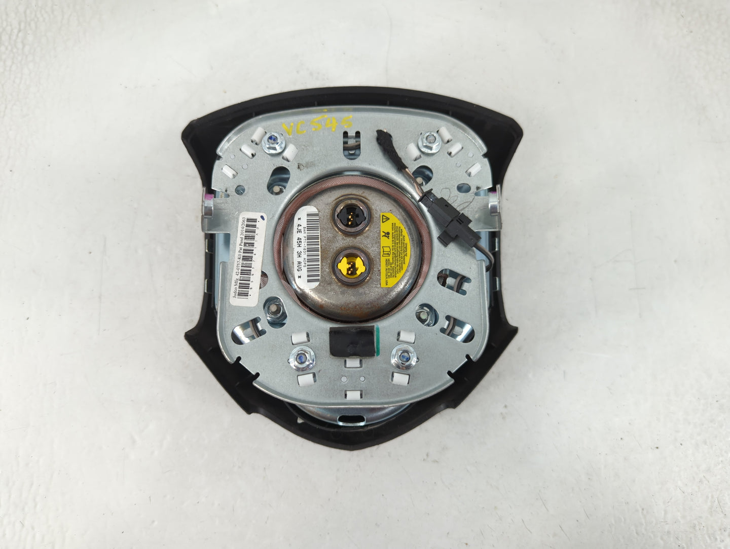 2014 Dodge Caravan Air Bag Driver Left Steering Wheel Mounted P/N:4JE 45H 3H AVG Fits Fits 2013 2015 2016 2017 2018 2019 2020 OEM Used Auto Parts - Oemusedautoparts1.com