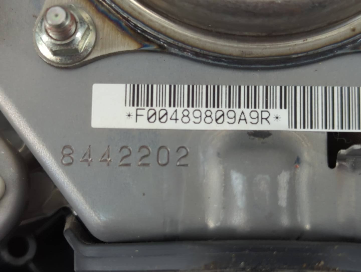 2006-2009 Toyota Prius Air Bag Driver Left Steering Wheel Mounted P/N:8442202 Fits Fits 2006 2007 2008 2009 OEM Used Auto Parts - Oemusedautoparts1.com