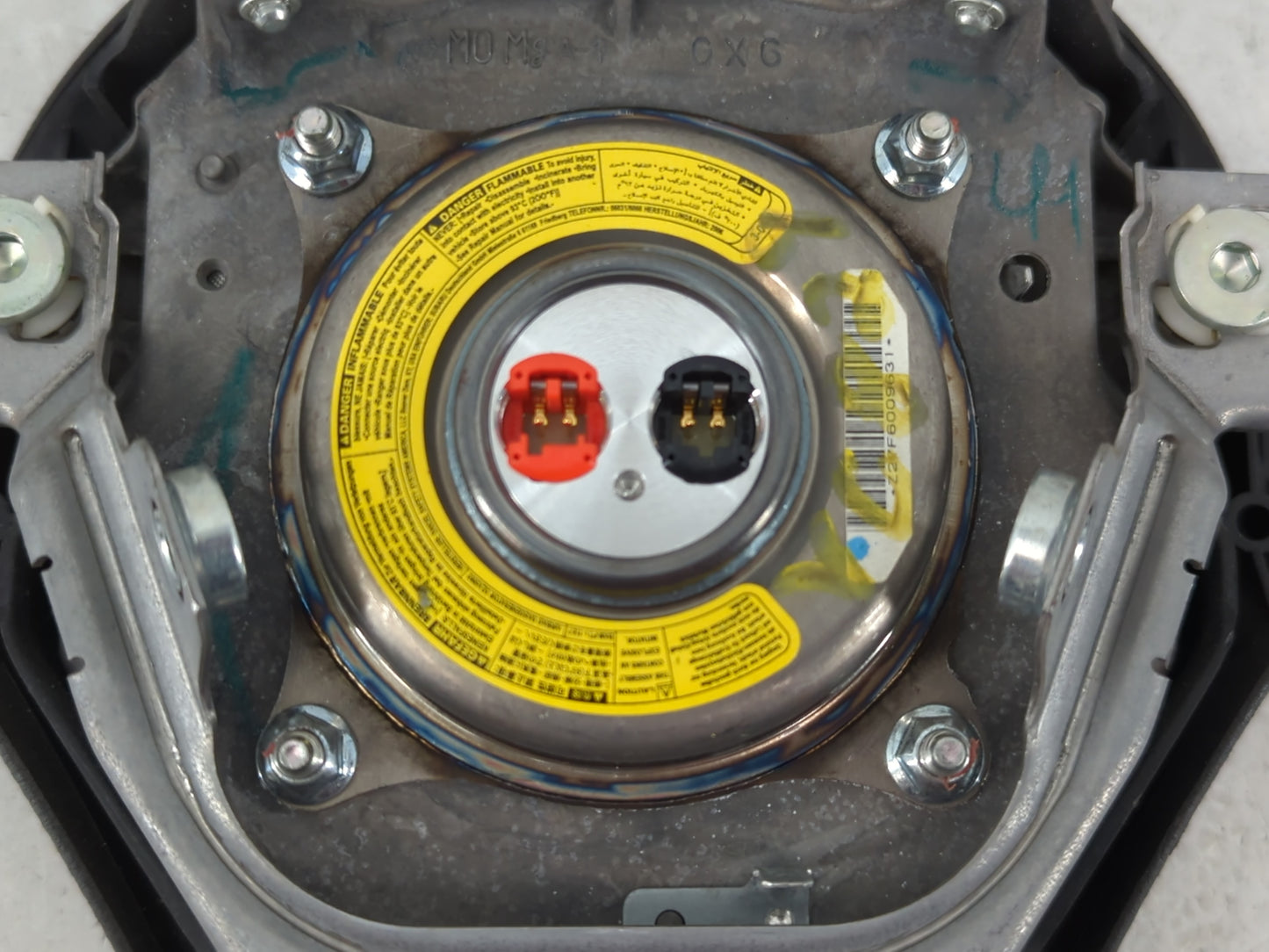 2008-2011 Subaru Tribeca Air Bag Driver Left Steering Wheel Mounted P/N:703587306Y0T Fits Fits 2007 2008 2009 2010 2011 OEM Used Auto Parts - Oemusedautoparts1.com