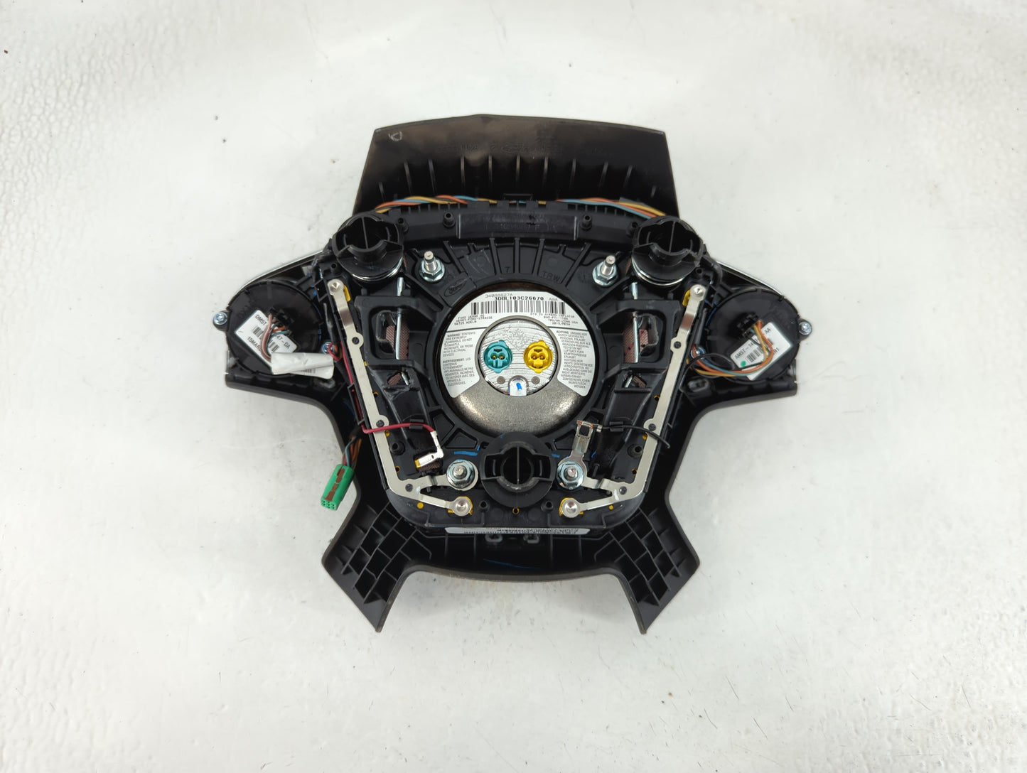 2013-2016 Ford Escape Air Bag Driver Left Steering Wheel Mounted P/N:3408827A Fits Fits 2013 2014 2015 2016 OEM Used Auto Parts - Oemusedautoparts1.com