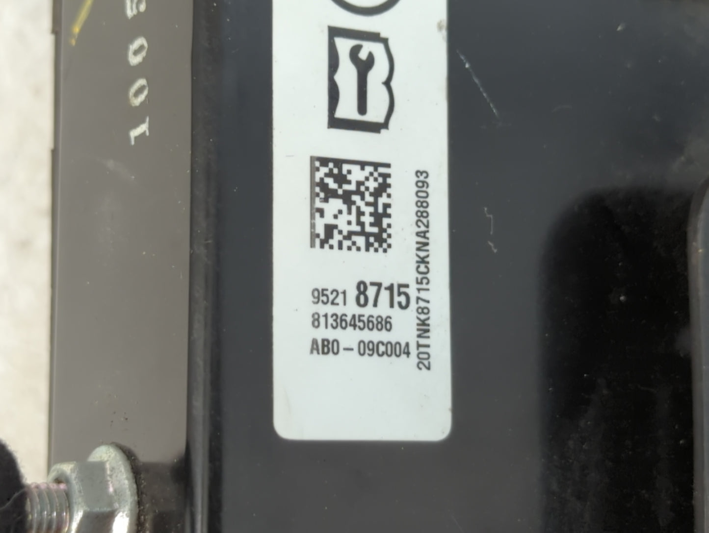 2011-2012 Chevrolet Cruze Air Bag Passenger Right Knee OEM P/N:95218715 Fits Fits 2011 2012 OEM Used Auto Parts - Oemusedautoparts1.com