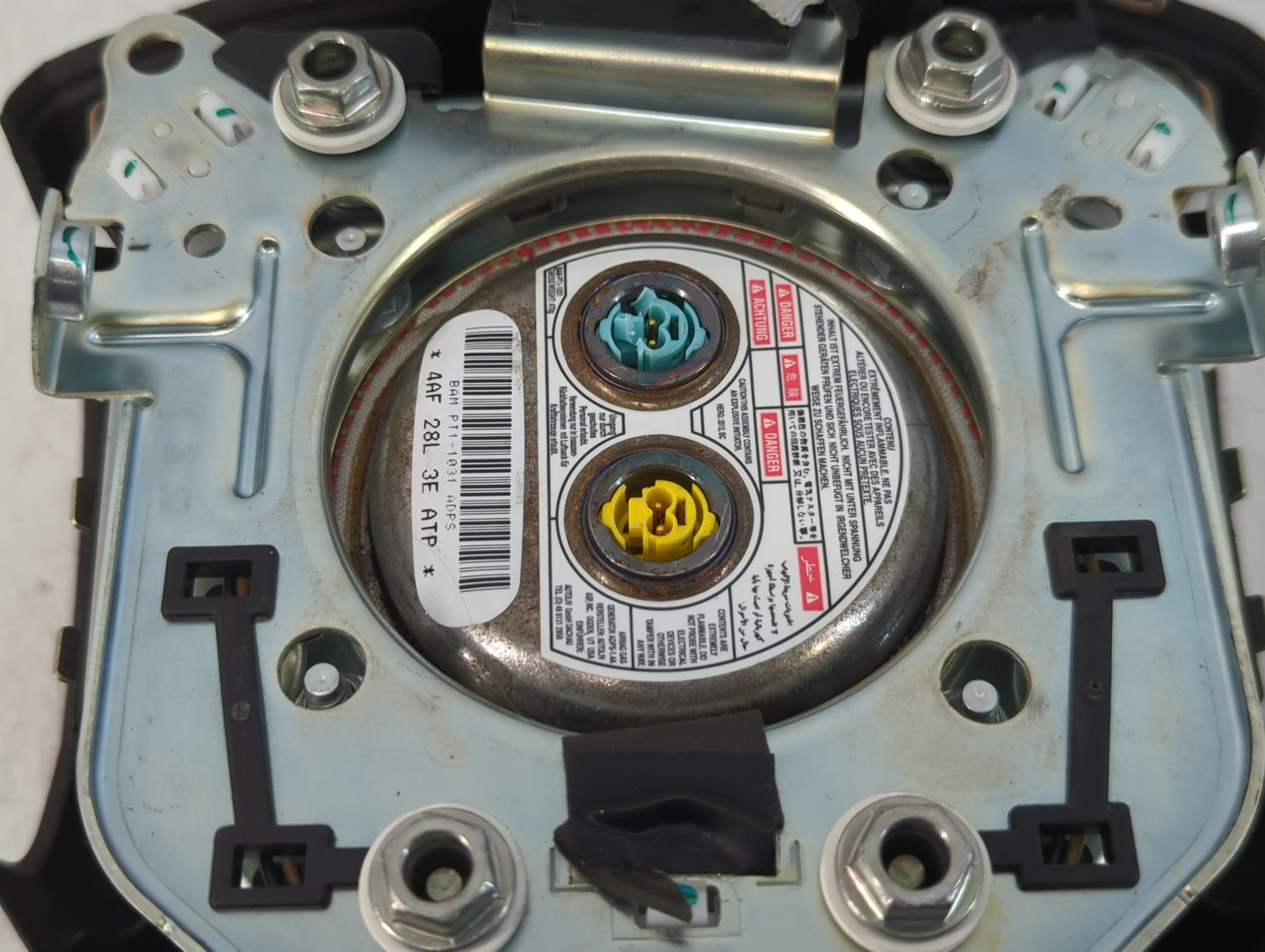 2013-2016 Dodge Dart Air Bag Driver Left Steering Wheel Mounted P/N:P1TL52DX9AD Fits Fits 2013 2014 2015 2016 OEM Used Auto Parts - Oemusedautoparts1.com