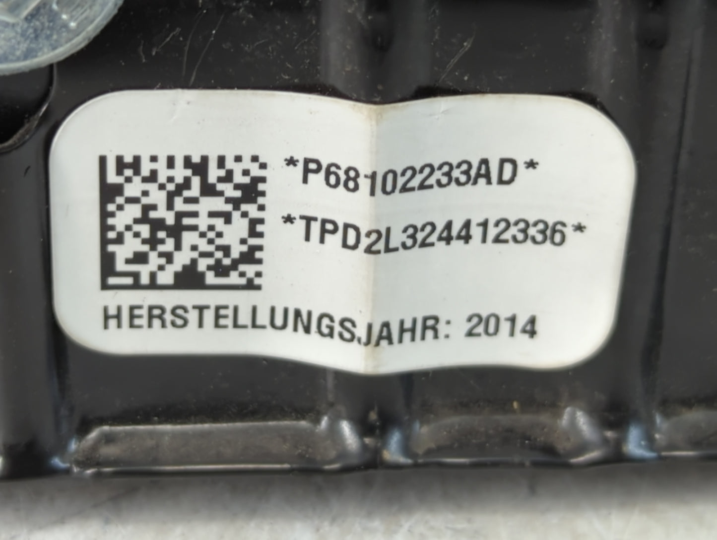 2013-2016 Dodge Dart Air Bag Driver Left Knee OEM P/N:P68102233AD Fits Fits 2013 2014 2015 2016 OEM Used Auto Parts - Oemusedautoparts1.com
