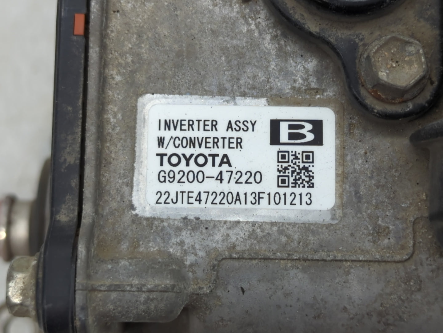2007-2009 Toyota Prius Hybrid DC Synergy Drive Power Inverter P/N:G9200-47220 Fits Fits 2007 2008 2009 OEM Used Auto Parts - Oemusedautoparts1.com