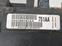 2000-2004 Chrysler Concorde Fusebox Fuse Box Panel Relay Module Fits Fits 2000 2001 2002 2003 2004 OEM Used Auto Parts - Oemusedautoparts1.com