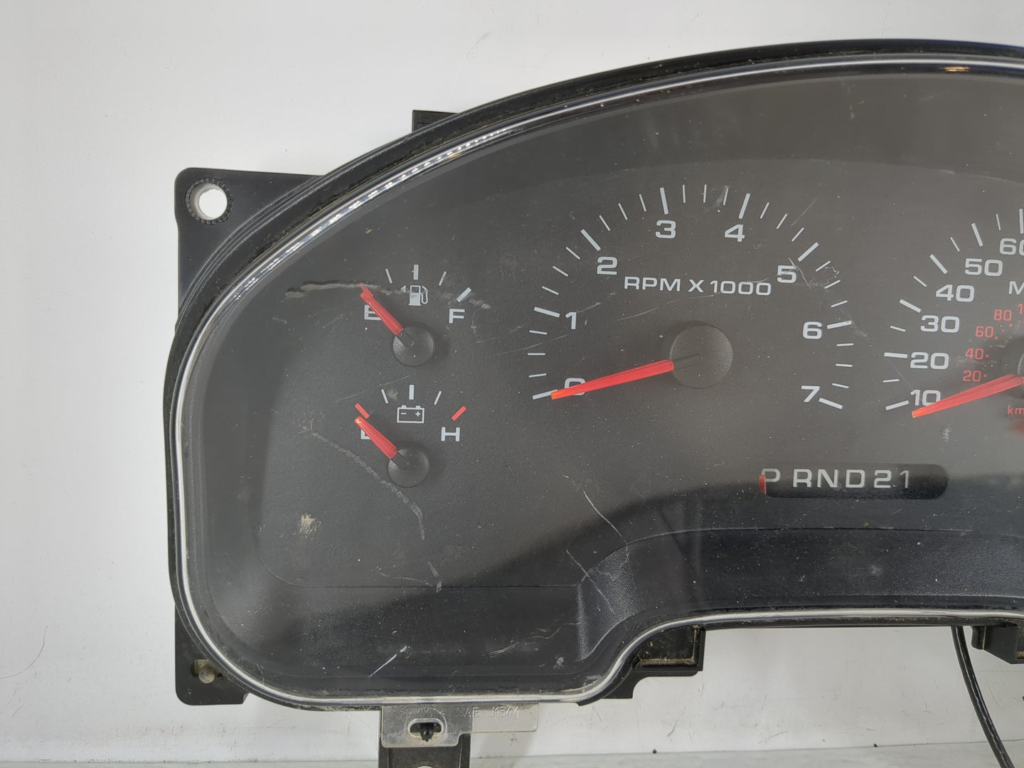2006 Ford F-150 Instrument Cluster Speedometer Gauges Fits OEM Used Auto Parts - Oemusedautoparts1.com