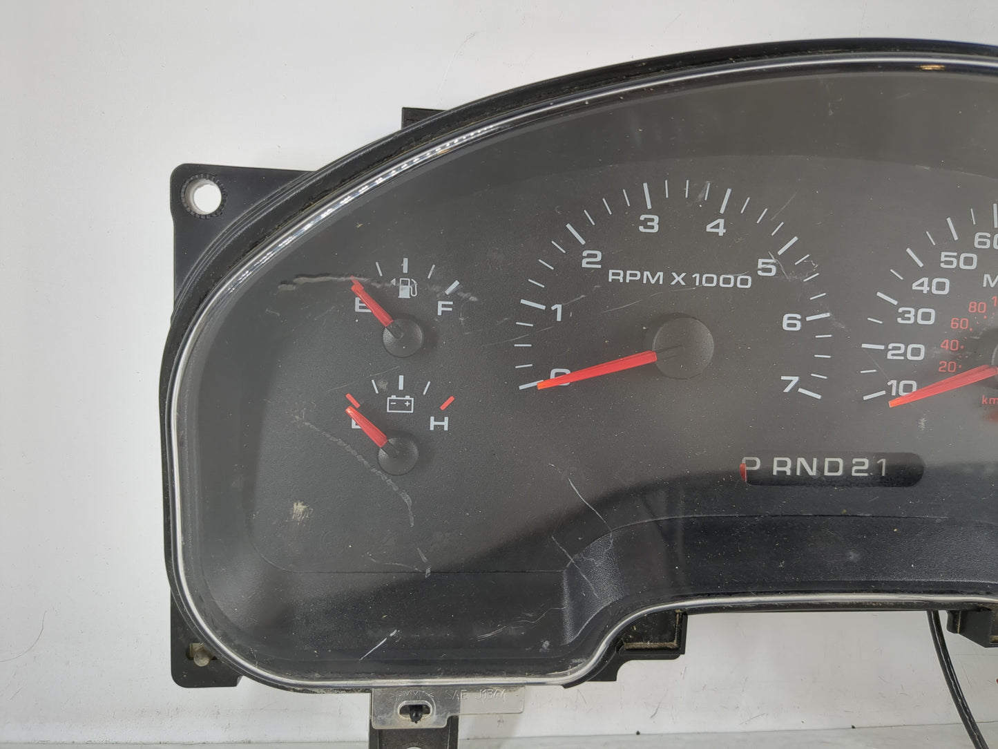 2006 Ford F-150 Instrument Cluster Speedometer Gauges Fits OEM Used Auto Parts - Oemusedautoparts1.com