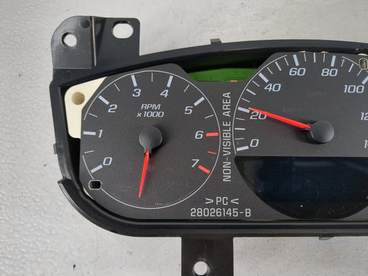 2008 Chevrolet Impala Instrument Cluster Speedometer Gauges Fits OEM Used Auto Parts - Oemusedautoparts1.com
