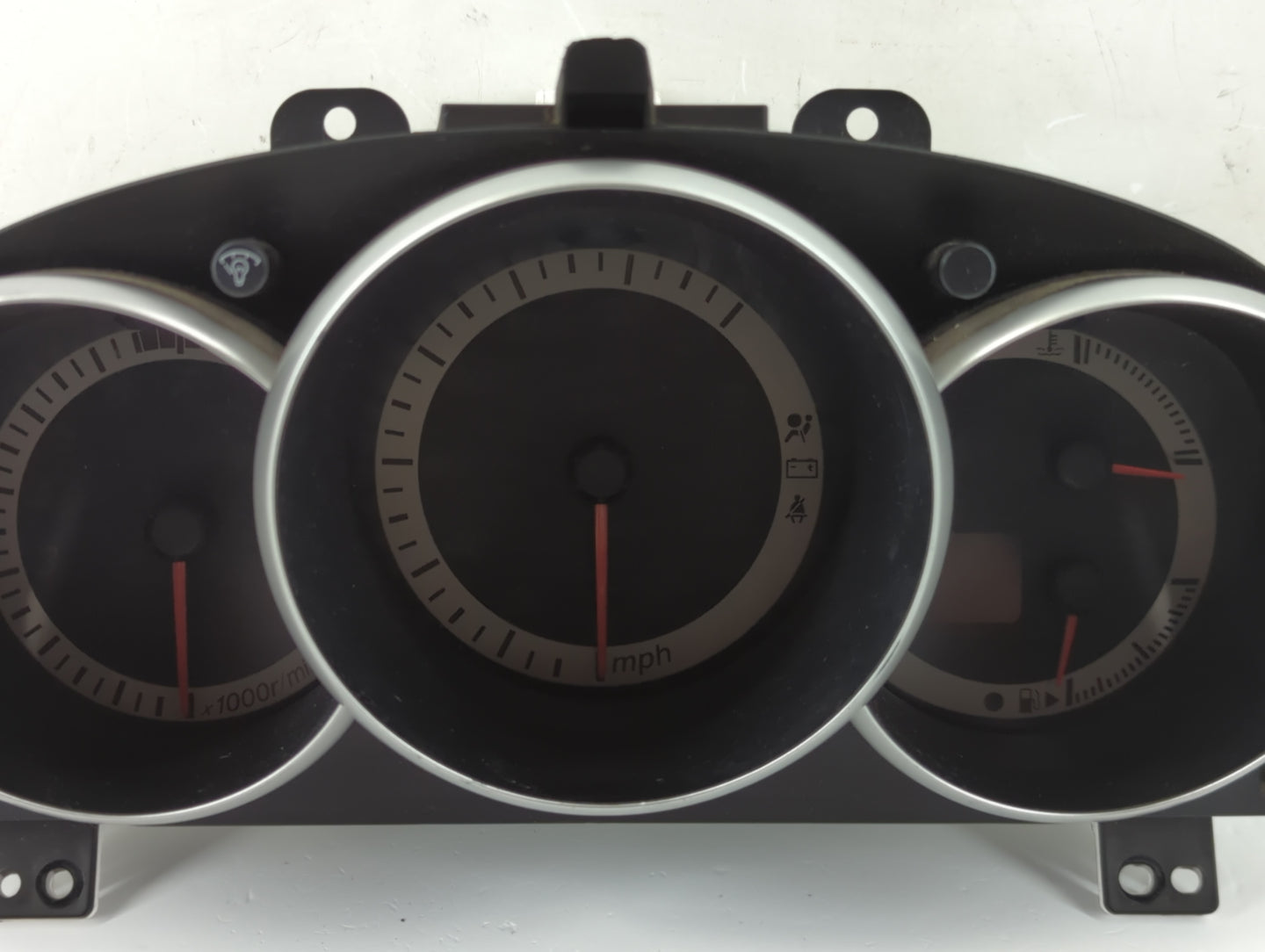 2007-2008 Mazda 3 Instrument Cluster Speedometer Gauges Fits Fits 2007 2008 OEM Used Auto Parts - Oemusedautoparts1.com