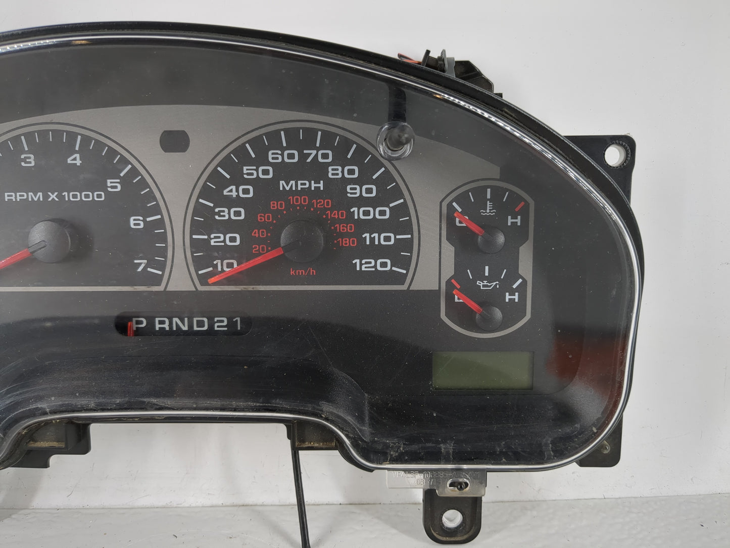 2006 Ford F-150 Instrument Cluster Speedometer Gauges Fits OEM Used Auto Parts - Oemusedautoparts1.com